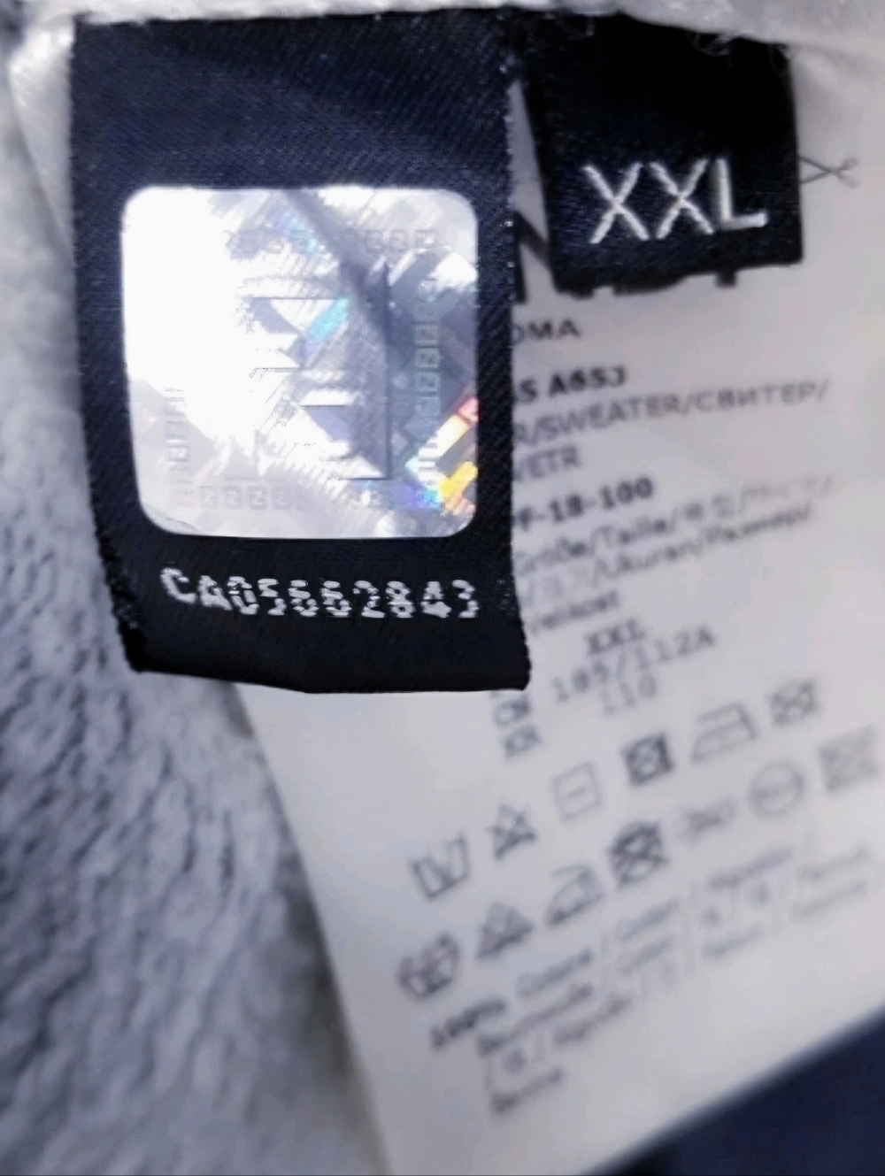 RARE Fendi x Fila Monogram Hidden Pocket Black / Beige Hoodie XXL - Picture 11 of 16